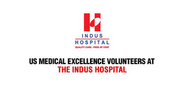 US Medical Excellence Comes to Indus Hospital
