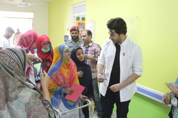Ahsan Khan Visit TIH
