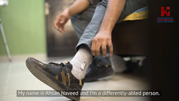 Ahsan Naveed - Physical Rehabilitation Patient